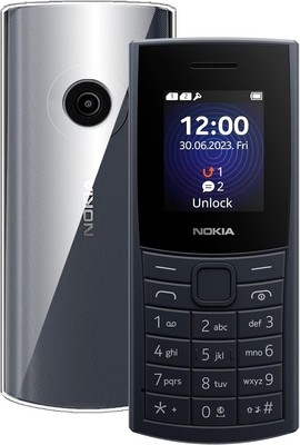 For Nokia 110 4G 2nd Edition (2024) Case, Slim Clear Silicone Gel Phone Cover