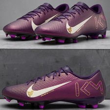 Nike Zoom Vapor 16 Academy FG/MG Purple KM Mbappe Soccer Cleats Men Size 5.5 / 6