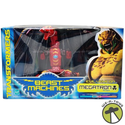 Transformers Beast Machines Vehicon Dragon Megatron Figure 1999 Hasbro 80491 NEW