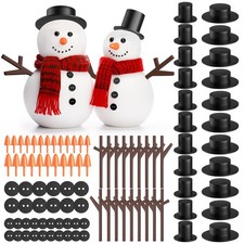 Snowman Kit for Crafts, 200PCS Snowman Craft for , Snowman Decorating Kit Inc...