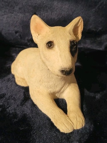 Vintage Resin Bull Terrier 6.5x4 Inches