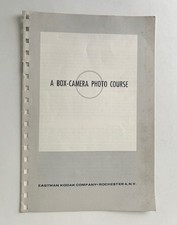 Box-Camera Photo Course - Eastman Kodak Company - Kodak Pamphlet No. T-37