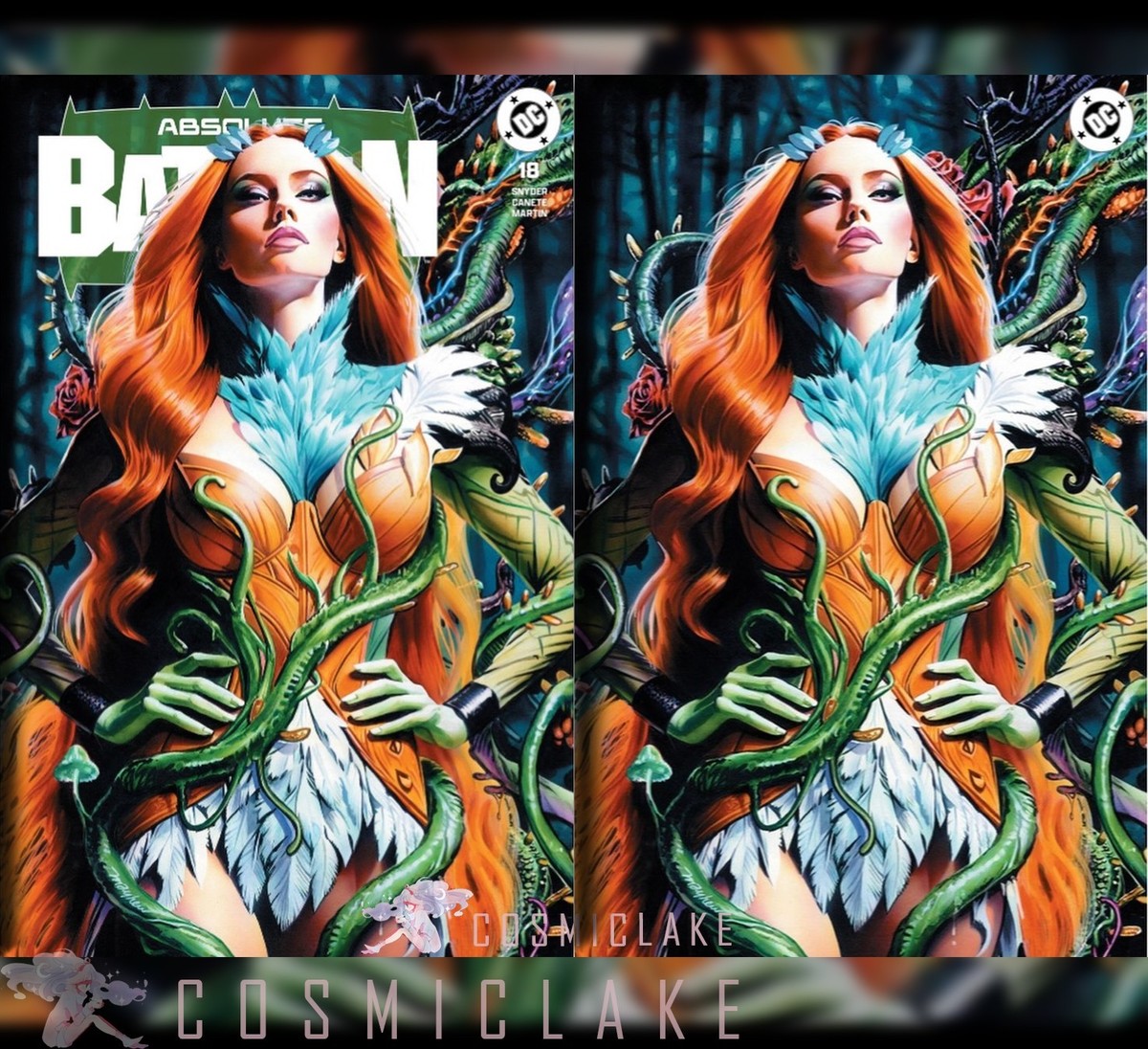 ABSOLUTE BATMAN #18 MAYHEW POISON IVY VIRGIN VARIANT SET LTD 1000