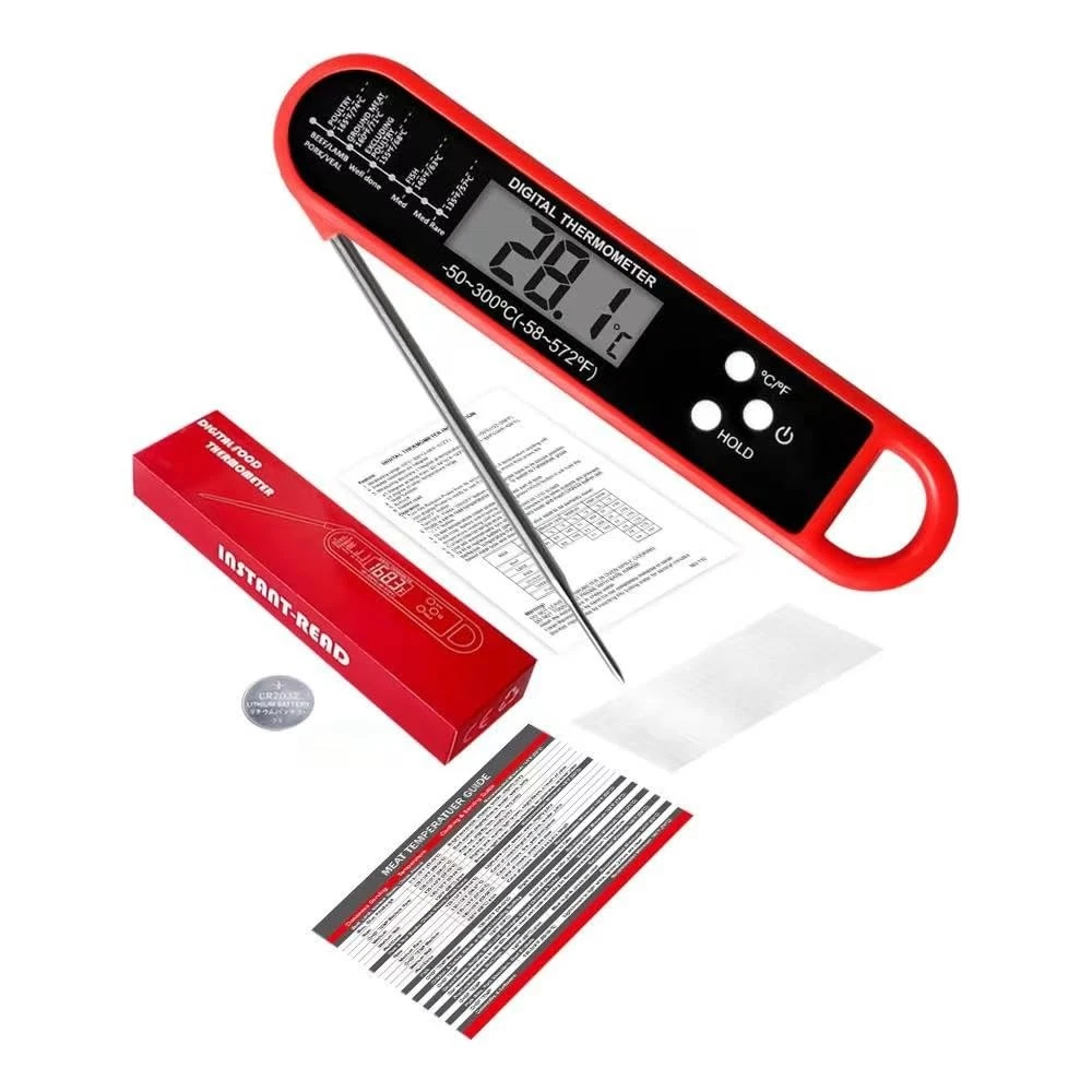Meat Thermometer Digital for Grilling and Cooking - Waterproof Ultra-Fast Ins...