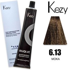 Hair Color 6.13 Kezy Involve Color Mocha Professional Permanent Dye 100ml