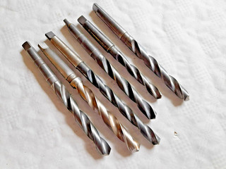 6 Spiralbohrer Durchm. 15 0 / 16 2 / 17 2 / 17 8 / 18 2 und 19 25 mm MK 2