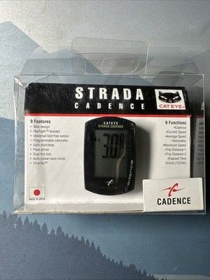 Cat Eye Strada Cadence CC-RD200 Wired Cycling Computer