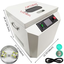 110V Digital Display Automatic Tin Cream Agitator Solder Paste Mixer 300-1200RPM