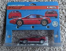 Ertl Blueprint Replicas 1988 Pontiac Fiero Gt 143 Diecast Sealed Card 2651