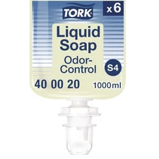 Tork 400020 1L Perfume Free Odor-Control Hand Soap Liquid S4 (6/Carton) New