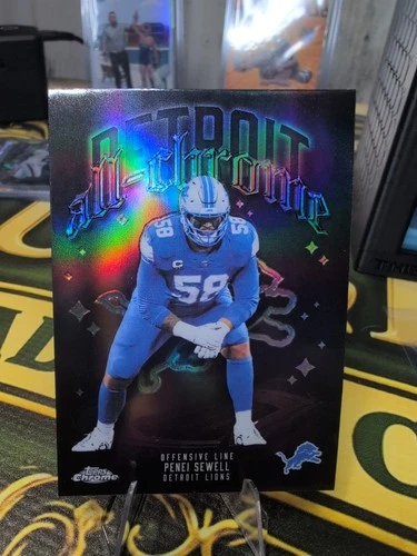 2025 Topps Chrome Penei Sewell Refractor (RAW)