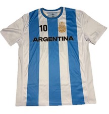 Lionel Messi Jersey National Team Argentina Football Assn Large FIFA World Cup