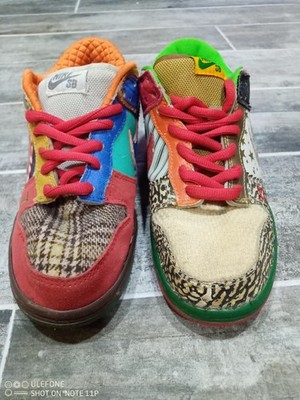 nike shoes  SB LOW WHAT THE DUNK women size 8