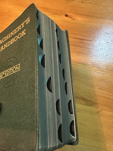 Manuale Macchinari Sedicesima Edizione Thumb Index 1959 by The Industrial Press - Foto 8 di 10