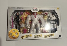 Hasbro Marvel Legends Series Psylocke Nimrod Fantomex 3-Pack Figure