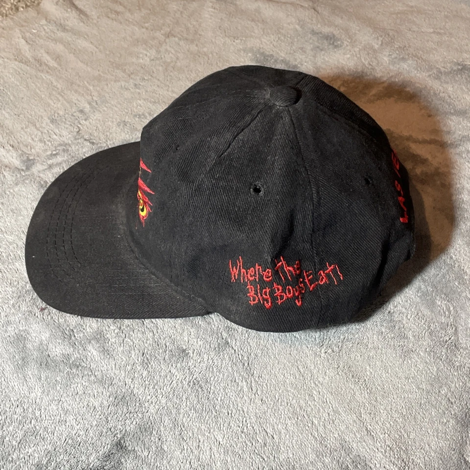 Raro sombrero vintage WCW Nitro Grill ¡donde comen los niños grandes! Nitro Grill Las Vegas Foto 2 de 4