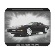 Legendary 1992 Corvette C4 Mousepad - Iconic American Sports Car Desk Mat for