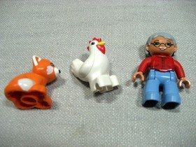 Lego Duplo 5644 Chicken Coop + Fox  - "Little Fox in the Chicken Coop" - 100%