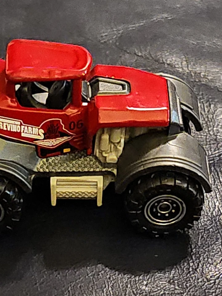 2015 Matchbox Red Tractor Die Cast - 2.5 In, 1 In - Image 4 of 4