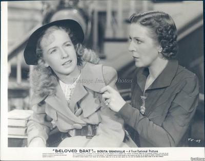 Bonita Graville Beloved Brat Actress Tv Producer Celebrity Vintage Photo 7x9