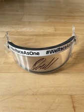 George Russell Authentic Race-Worn & Signed F1 Helmet Visor
