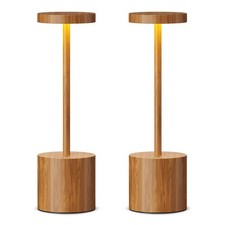Cordless Rechargeable LED Table Lamp, 5000mAh Battery, Dimmable, Portable Light