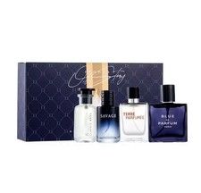 Luxury Men s Perfume Gift Box, 4-Piece Cologne Set, Floral Fruity Scent