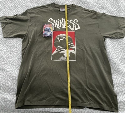Vintage Skinless T Shirt XXL Rare Official Swollen Heaps Tee & Death Metal Demo