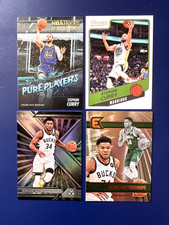 Stephen Curry, Giannis, Zion  Base, Inserts and Parallels - 2 Card Order Minimum