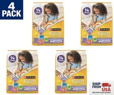 Purina Kitten Chow Cat Food - Chicken, 14Lb x 4 Pack