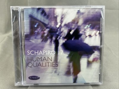 HUMAN QUALITIES by Schapiro 17 (CD, 2021) Jazz Big Band NIB NEW SEALED