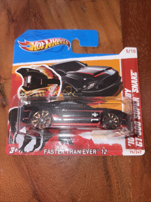 Hotwheels   10  Ford Shelby GT 500 Super Snake Schwarz HW Faster Than Ever  