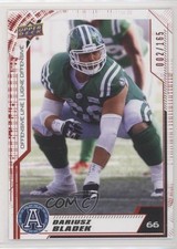2020 Upper Deck CFL Red 2/165 Dariusz Bladek #56 10mu