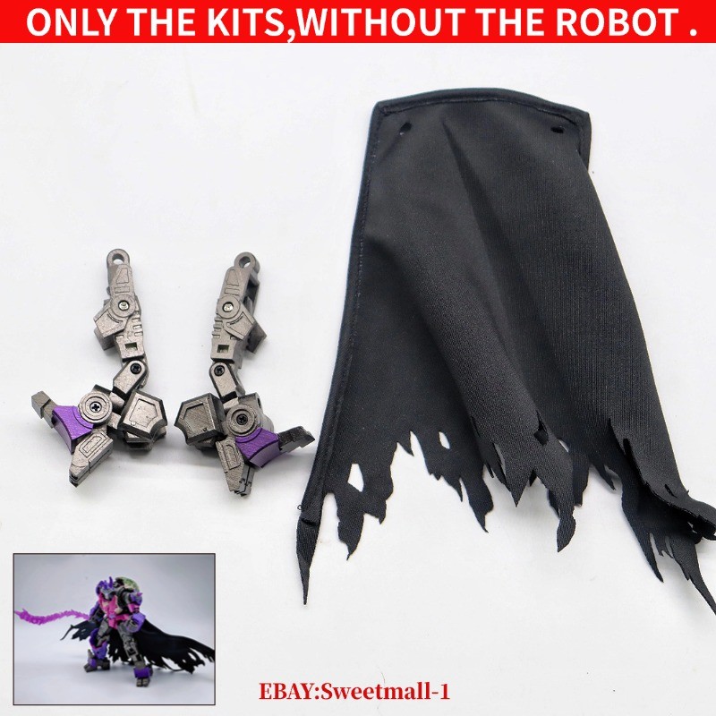 3D DIY Leg Cloak Upgrade Kit For STUDIO SERIES ONE ALPHA TRION Accessories