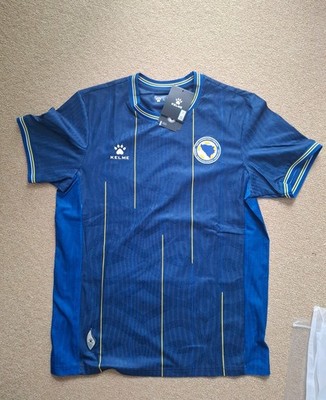 Bosnien und Herzegowina 2026 Heim Trikot WM Kelme Gr M NEU Bosnia Player Jersey