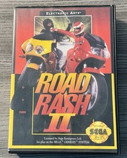 Road Rash II (Sega Genesis, 1992) Complete - Cardboard Ed - Tested Working