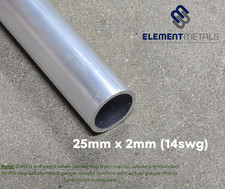 Aluminium Round Tube 16–40mm OD Up to 5000mm Mill Finish 6063-T6