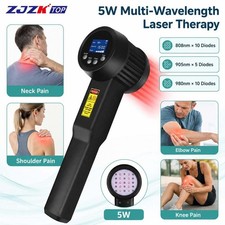 5W Class 4 Laser Therapy 25 Diodes 808 905 980nm for Knee Sciatica Muscle Pain