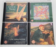 Past Times Celtic 4 CD Lot Fairy Dance Ancient Music