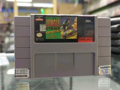 Jungle Strike - Super Nintendo Entertainment System SNES