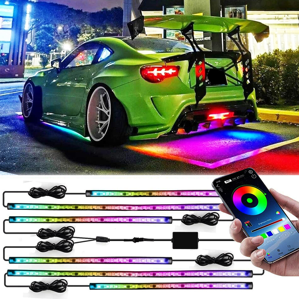 Dynamic RGB Underglow LED Neon Strip Light For Toyota 86 Scion FRS