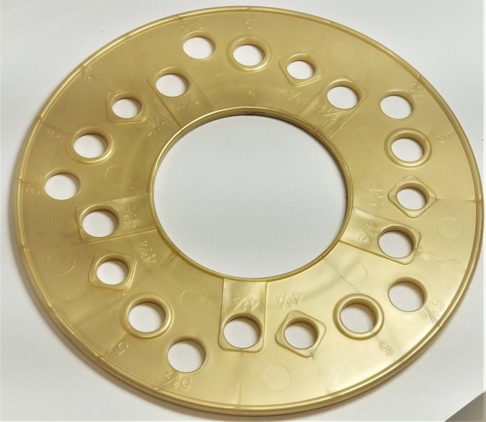 5 Lug Wheel Bolt Pattern Template Tool | United States