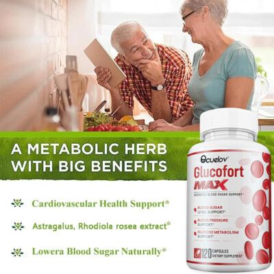 Glucofort Max - Advanced Blutzucker Blutdruckunterstützung - 30