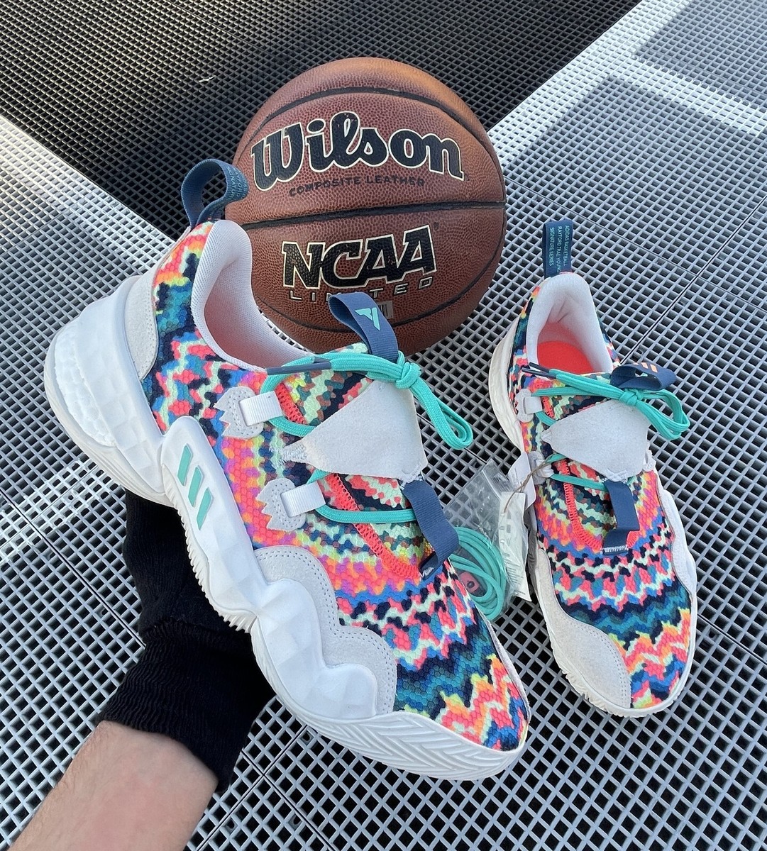 Adidas Trae Young 1 Tie-Dye MultiColor Aztec (GY0295  display picture 3