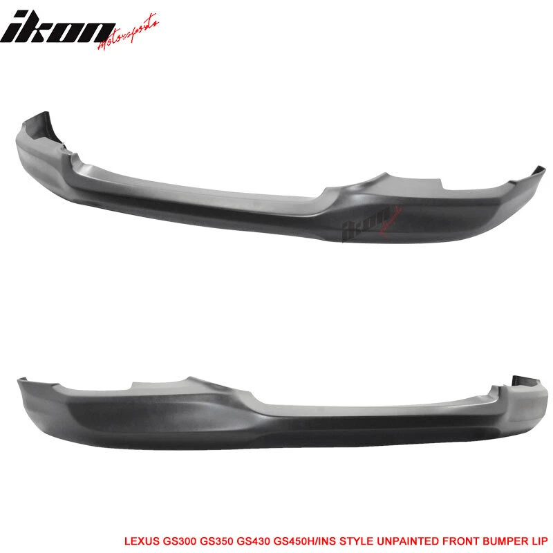 Fits 06-07 Lexus GS300 GS350 GS430 GS450h JDM VIP IN Style Front Bumper Lip PU - Изображение 4 из 4