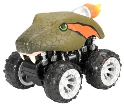 WILD REPUBLIC MOTOR HEADZ BOA 4 WHEEL DRIVE POWERED PUSH ACTION VEHICLE BEAST