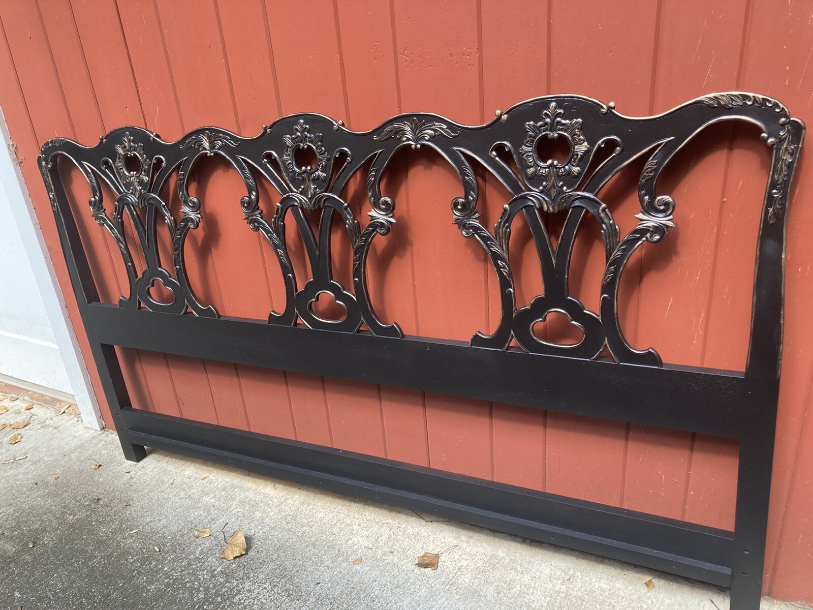 drexel french provincial painted king headboard eBay