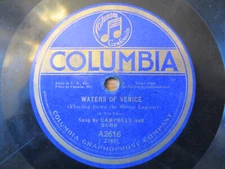 CAMPBELL AND BURR                     WATERS OF VENICE/SMILES Columbia A2616 VG+