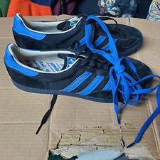 Rare Adidas Barrowland Spezial Black And Blue Colorway Mens 11