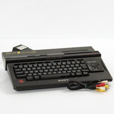 SONY MSX2 HIT BIT HB-F1 II Home Computer Tested JAPAN Game 210803